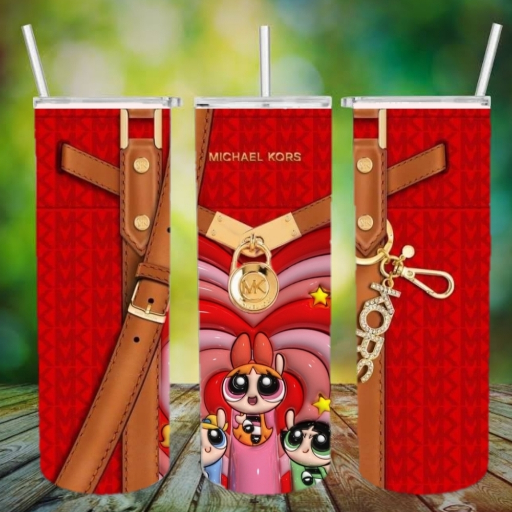 Power Puff girls Kors tumbler
